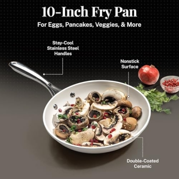 Gotham Steel 10 Inch Nonstick Ceramic Frying Pan