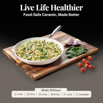 Gotham Steel 10 Inch Nonstick Ceramic Frying Pan