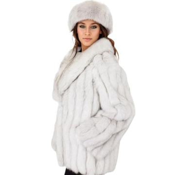 Stylish Tngan Faux Fur Winter Coat for Women