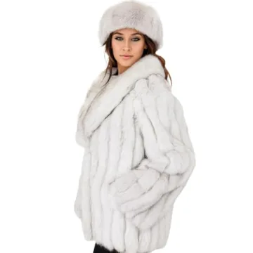 Stylish Tngan Faux Fur Winter Coat for Women