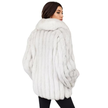 Stylish Tngan Faux Fur Winter Coat for Women