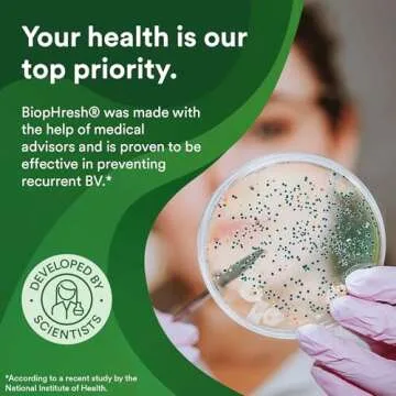 Good Clean Love BiopHresh Homeopathic Vaginal Suppository, Bacterial Vaginosis Treatment for Women, Relieves Itching & Irritation, Feminine Care, Promotes Urinary Tract & Vaginal Health, 10 Capsules