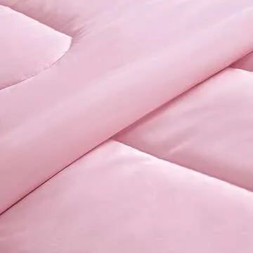 SLEEP ZONE Kids Pink Comforter Set - Soft & Durable