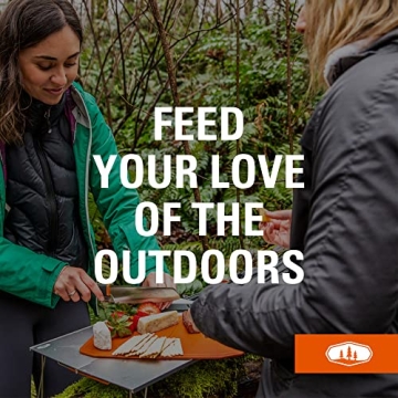 GSI Outdoors Santoku Knife Set for Camping in Grey