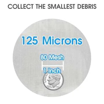 TidyMister 17.5'' Ultra Fine Pool Skimmer Net for Debris