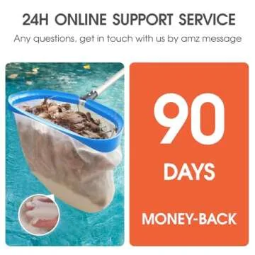 TidyMister 17.5'' Ultra Fine Pool Skimmer Net for Debris