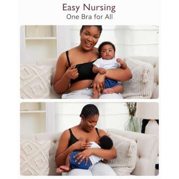 Momcozy Hands-Free Nursing Pumping Bra for Moms