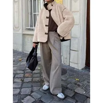 Stylish Tankaneo Women's Faux Fur Jacket for Winter