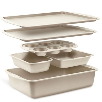 Bakken Swiss 6-Piece Bakeware Set - Stackable, Deluxe, Non-Stick Baking Pans