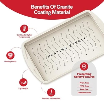 Bakken Swiss 6-Piece Bakeware Set - Stackable & Non-stick