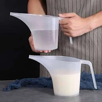 WUWEOT 12 Pack Measuring Funnel Pitcher for Kitchen & Crafts