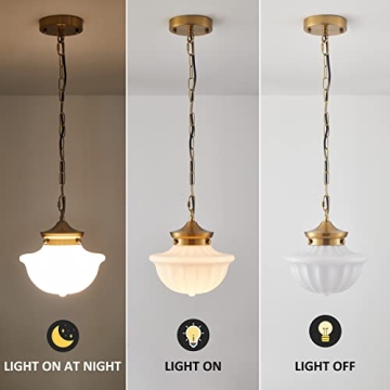 Stylish Youngrender Schoolhouse Pendant Light Fixture