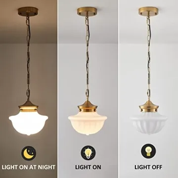 Stylish Youngrender Schoolhouse Pendant Light Fixture