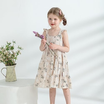 YOUNGER TREE Ruffled Toddler Dress for Every Occasion