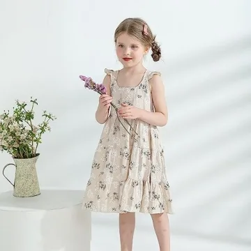 YOUNGER TREE Ruffled Toddler Dress for Every Occasion