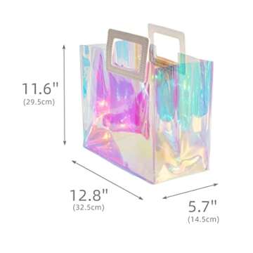 VUOJUR Holographic Large Gift Bag - Perfect Gift Presentation