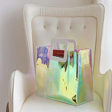 VUOJUR Holographic Large Gift Bag - Perfect Gift Presentation
