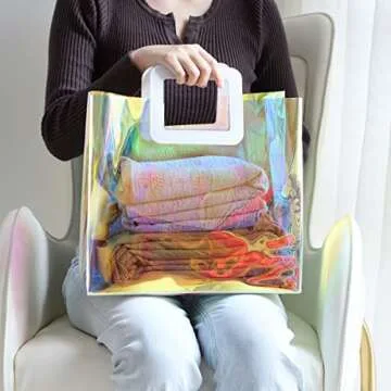 VUOJUR Holographic Large Gift Bag - Perfect Gift Presentation