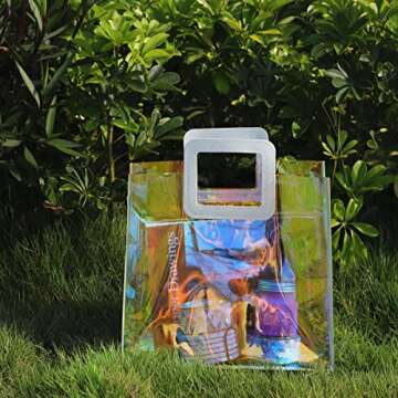 VUOJUR Holographic Large Gift Bag - Perfect Gift Presentation