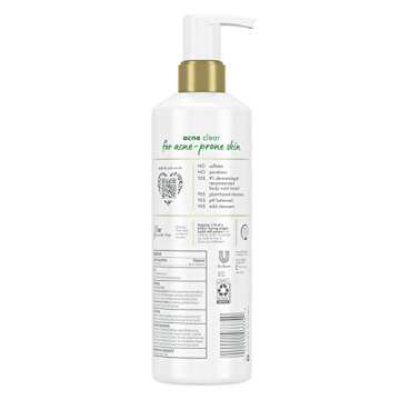 Dove Body Love Body Cleanser Acne Clear 4 Count For Acne-Prone Skin Body Wash with Salicylic Acid an...