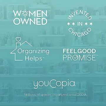 YouCopia StoraLid Food Container Lid Organizer, Tall Dividers, BPA-Free Adjustable Plastic Lid Storage for Kitchen Cabinet and Drawer Organization, White