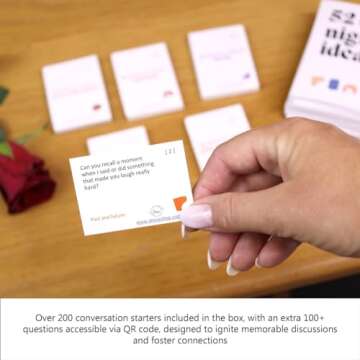 Dessie Couples Gift Ideas - 52 Pop-Open Date Night Ideas and 300+ Conversation Starters. Great Card Games for Couples, Men, Women. Boyfriend Gifts, Bride Gifts