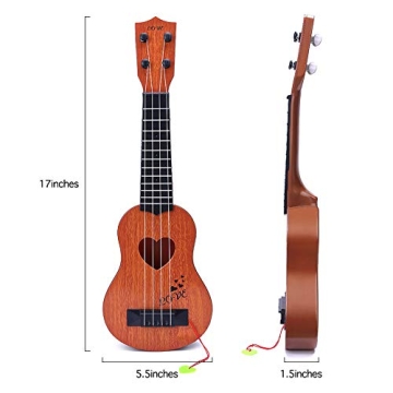 YEZI Kids Toy Ukulele - Durable & Fun First Musical Instrument
