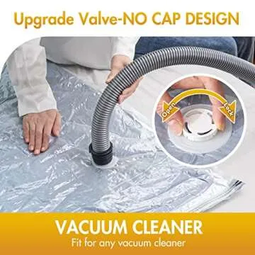 TAILI Jumbo Vacuum Storage Bags for Clothing & Bedding