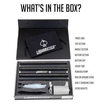 Top Electric Drink Dispenser for Golf - LiquorStick by Pins & Aces