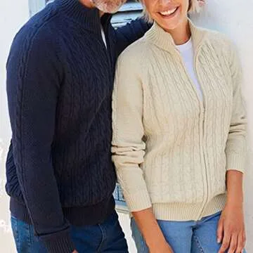 Stylish Hongqizo Women's Zipper Cardigan for Every Occasion