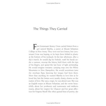 Things They Carried (90) by [Paperback (2009)]