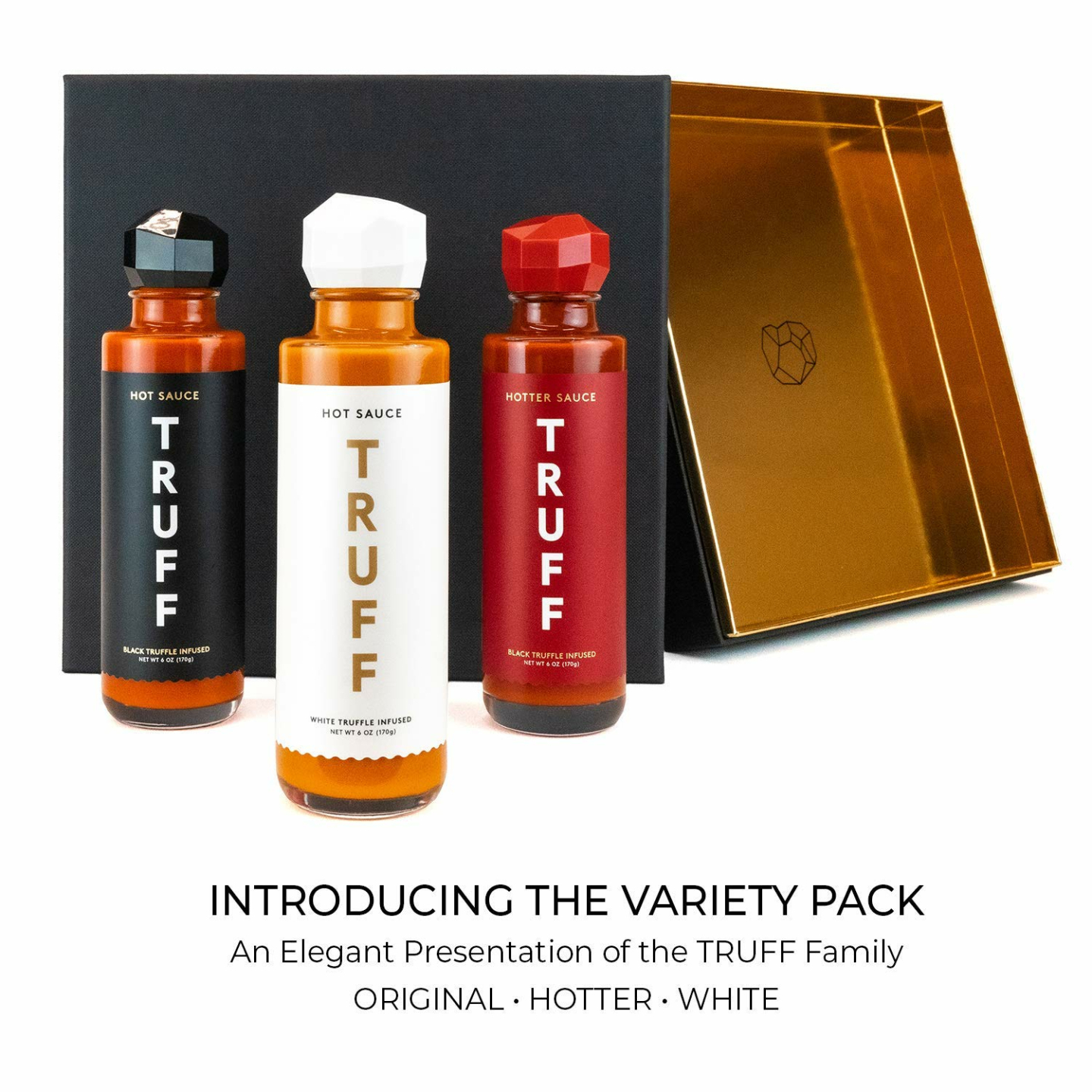 TRUFF Hot Sauce Variety Pack - Unique Truffle Flavors