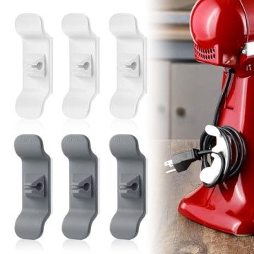 Aieve 6-Pack Kitchen Appliance Cord Organizer - Tangle-Free & Stylish