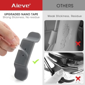 Aieve 6-Pack Kitchen Appliance Cord Organizer - Tangle-Free