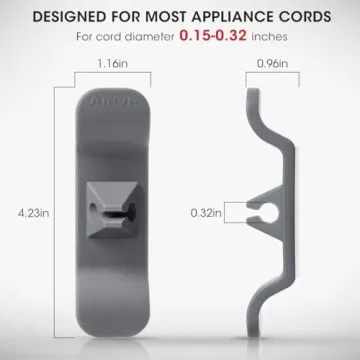 Aieve 6-Pack Kitchen Appliance Cord Organizer - Tangle-Free