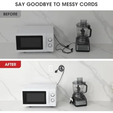Aieve 6-Pack Kitchen Appliance Cord Organizer - Tangle-Free