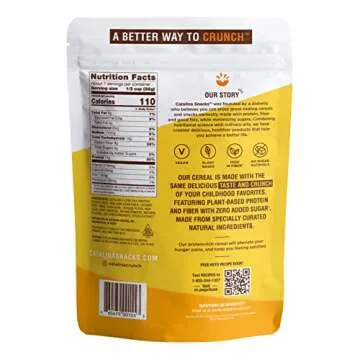 Catalina Crunch Honey Graham Cereal | Low Carb, Sugar Free, Gluten Free | Vegan, Plant Based Protein...