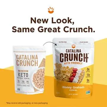 Catalina Crunch Honey Graham Cereal - Low Carb Vegan Snack