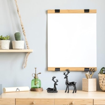 Black Resin Deer Statues for Stylish Holiday Decor