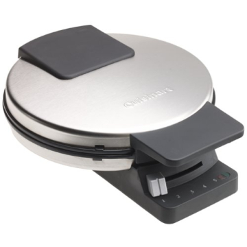 Cuisinart Round Classic Waffle Maker Renewed 5 Browning Settings