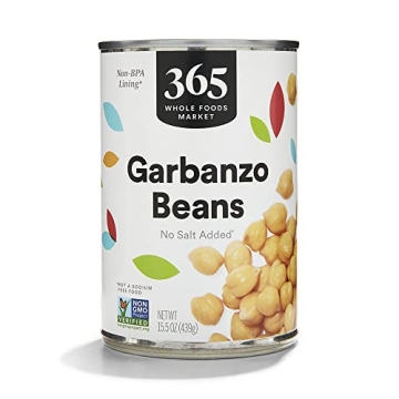 Organic Unsalted Garbanzo Beans - 365 by Whole Foods Market