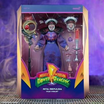 Super7 ULTIMATES! Rita Repulsa Power Rangers Action Figure