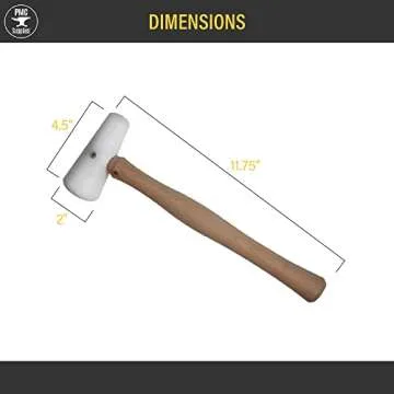 2" Nylon Hammer for Jewelry Making and Metal Forming