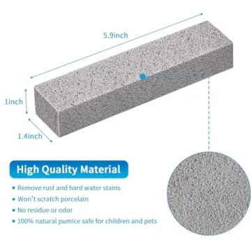 Pumice Stone Set for Effective Toilet and Stain Cleaning