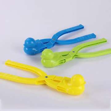 Duck Rice Mold,Rice Duck Mold,3D Rice Shaper Mold Duck, Duck Snowball Maker,Duck Mold DIY Sushi Molds,Animal Shapes Sushi Mold,Snowball Maker Toys,Children Snow Ball Fights (L-MIX, 5PCS)