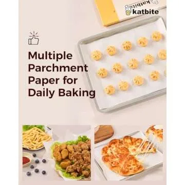 Katbite 200PCS Heavy Duty Parchment Paper for Baking