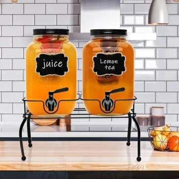 Accguan 1-Gallon Drink Dispenser for Events & Daily Use