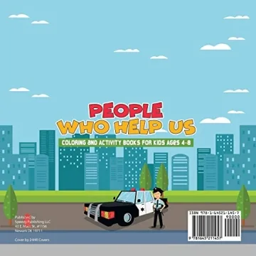 People Who Help Us Activity Book for Kids Ages 4-8
