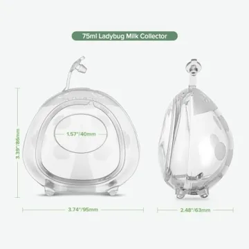 Haakaa Ladybug Milk Collector for Comfortable Breastfeeding