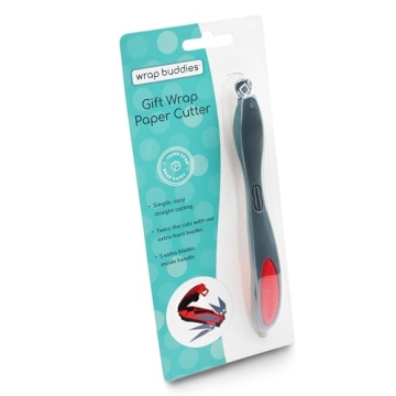 Wrap Buddies Gift Wrap Cutter - Easy Cutting Tool for Wrapping Gifts
